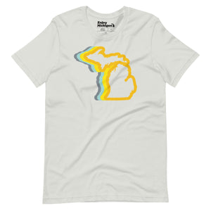 Michigan 70's Unisex t-shirt  Enjoy Michigan Silver S 