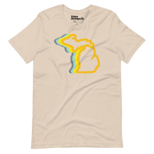 Michigan 70's Unisex t-shirt  Enjoy Michigan Soft Cream S 