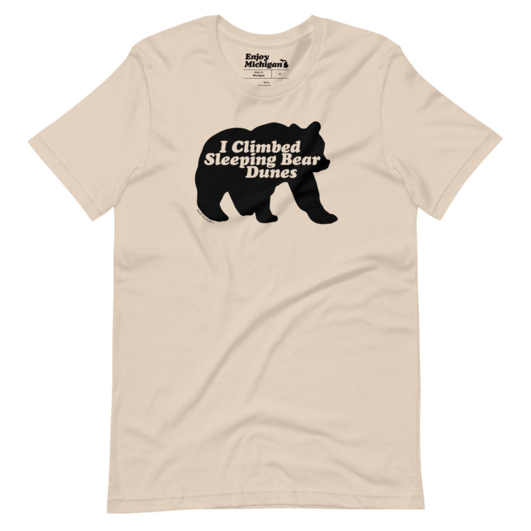 I Climbed Sleeping Bear Dunes Unisex T-shirt  Enjoy Michigan S  