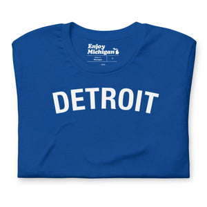 Detroit Unisex T-shirt  Enjoy Michigan True Royal S 