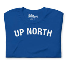 Load image into Gallery viewer, Up North Unisex T-shirt  Enjoy Michigan True Royal S 