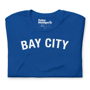 Bay City Unisex T-shirt  Enjoy Michigan True Royal S 