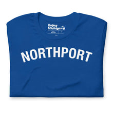 Load image into Gallery viewer, Northport Unisex T-shirt  Enjoy Michigan True Royal S 