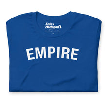 Load image into Gallery viewer, Empire Unisex T-shirt  Enjoy Michigan True Royal S 