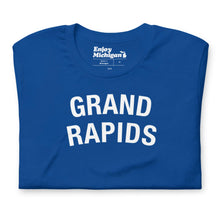 Load image into Gallery viewer, Grand Rapids Unisex T-shirt  Enjoy Michigan True Royal S 