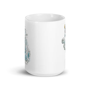 Michigan Snow Monster Ceramic 15 oz Mug  Enjoy Michigan   