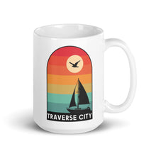 Load image into Gallery viewer, Traverse City Sunset 15 oz Ceramic Mug  Enjoy Michigan Default Title  