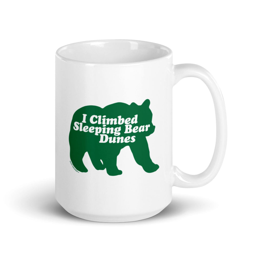 I Climbed Sleeping Bear Dunes 15 oz Ceramic Mug  Enjoy Michigan Default Title  