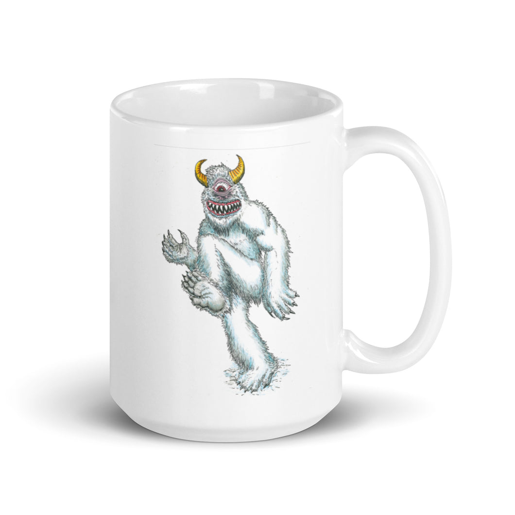 Michigan Snow Monster Ceramic 15 oz Mug  Enjoy Michigan Default Title  