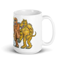 Load image into Gallery viewer, Mythical Michigan 15 oz Ceramic Mug, Dogman, Bigfoot, Snow Monster, Troll, Yooper, Swamp Creature  Enjoy Michigan Default Title  
